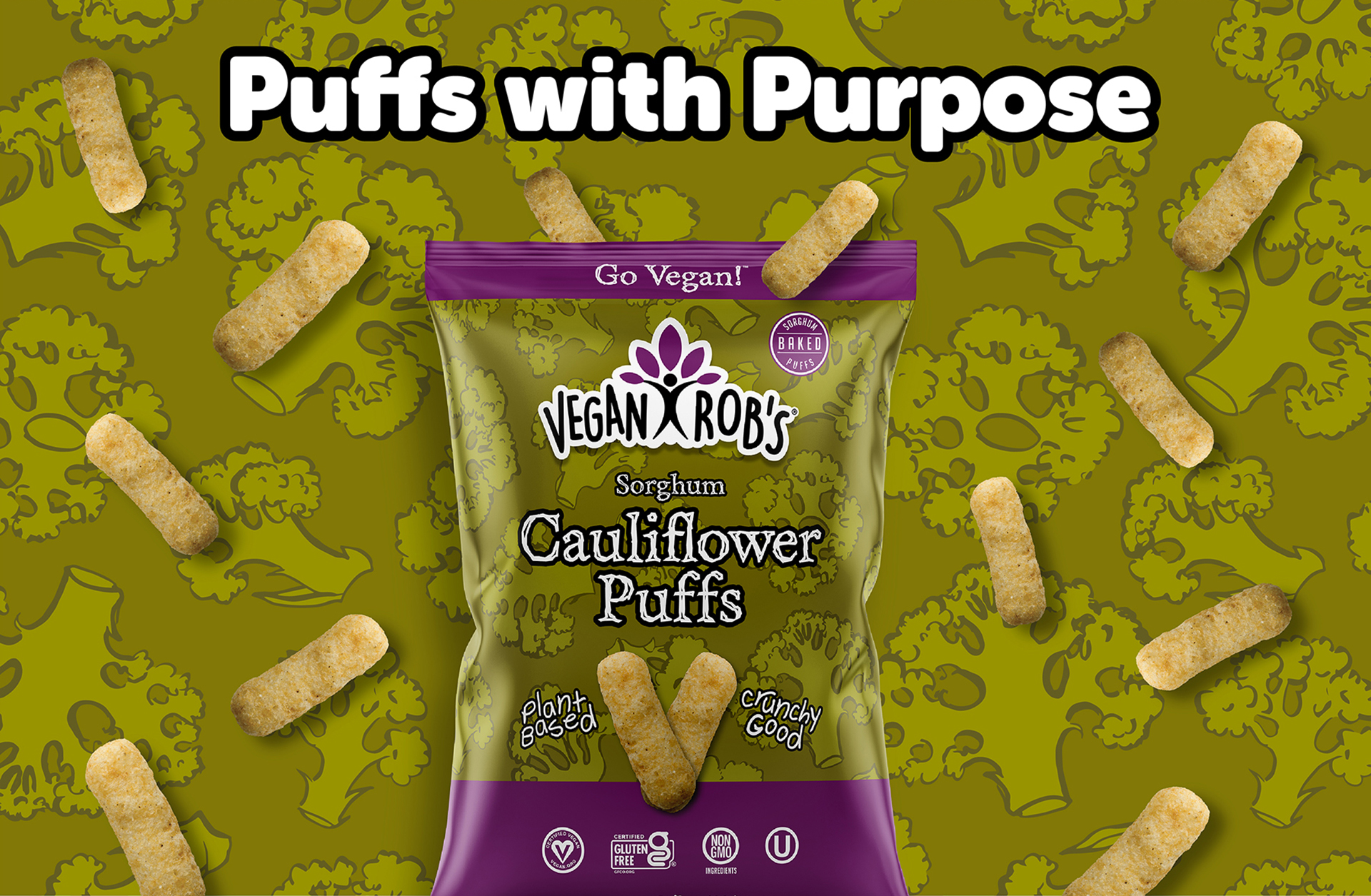 Vegan Rob's Probiotic Cauliflower Puffs