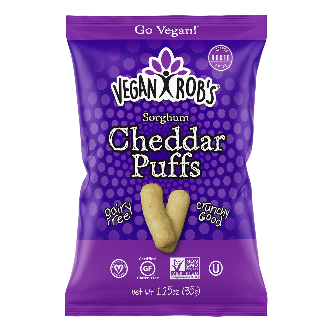 Vegan Rob's Dairy Free Cheddar Puffs